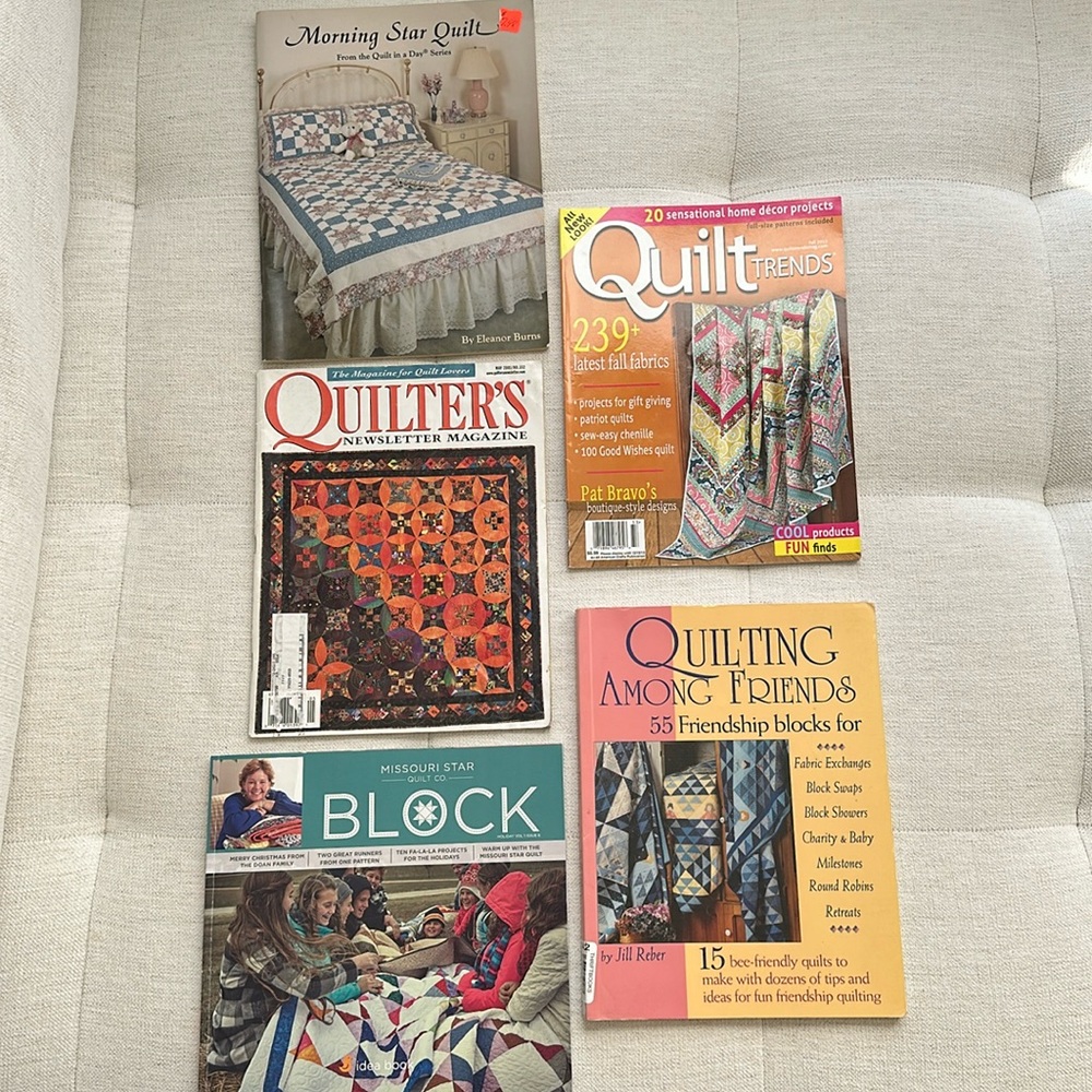 Quilting Magazines and Books
